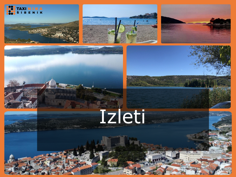 Taxi NIKA Šibenik Izleti prijevoz grupa
