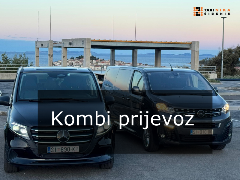 Taxi Nika Šibenik Taxi kombi prijevoz